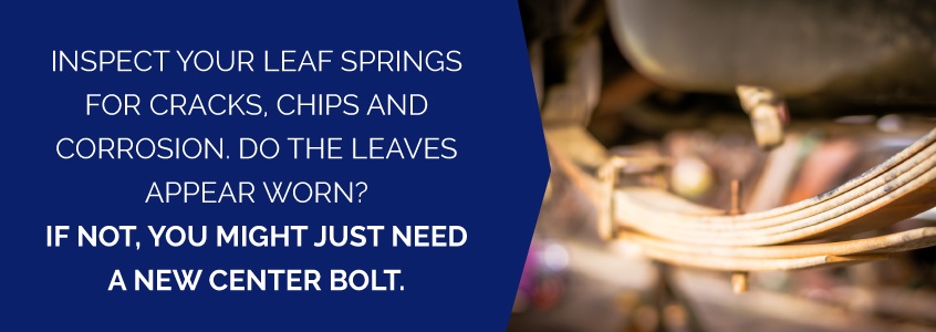 inspect leaf springs