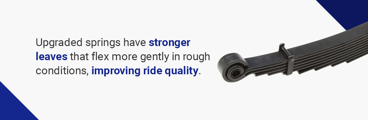 How Upgrading to Heavy-Duty Leaf Springs Changes Your Vehicle’s Ride